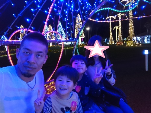 10日・東南植物楽園の光の散歩道！